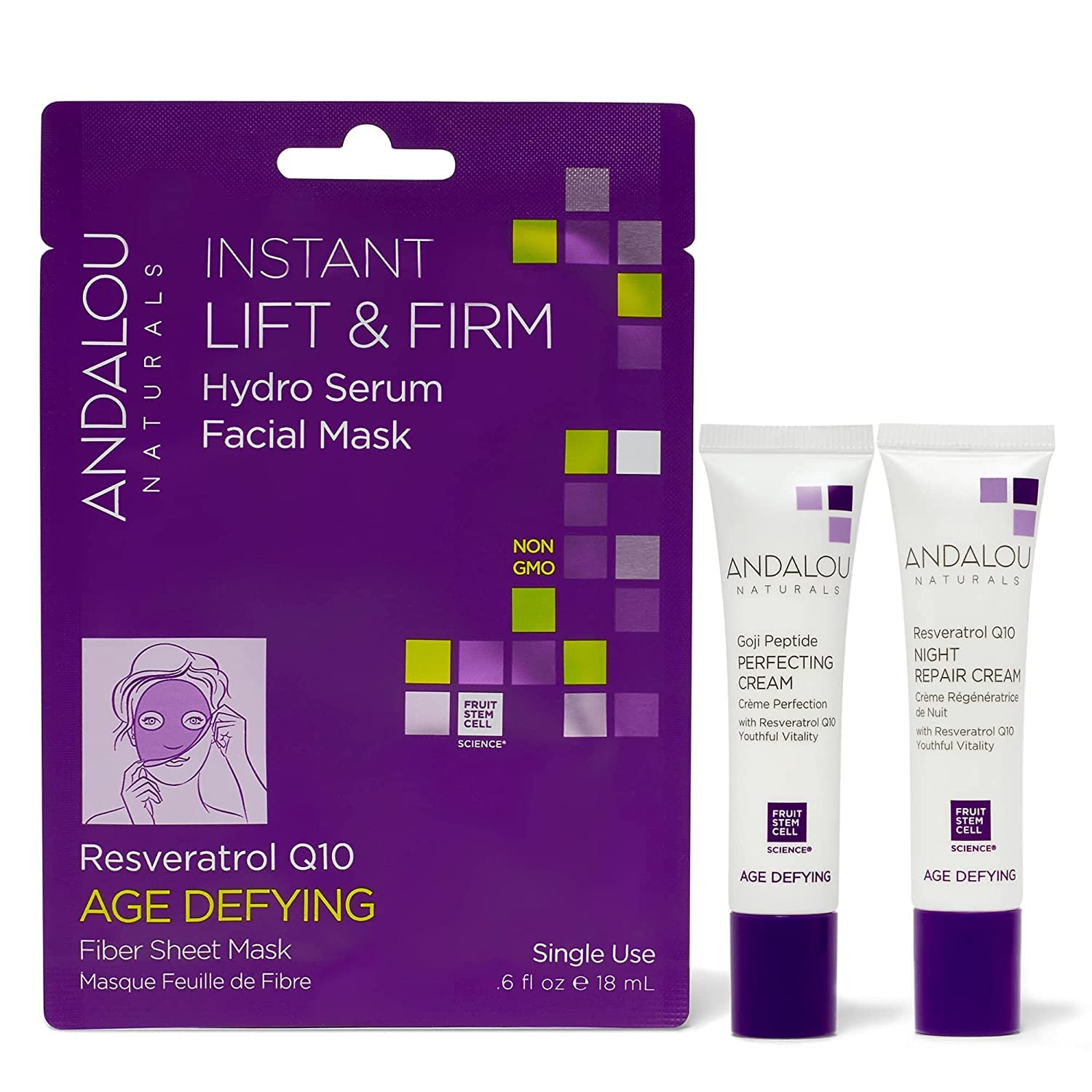 Age Defying Day To Night Gift Kit by Andalou Naturals