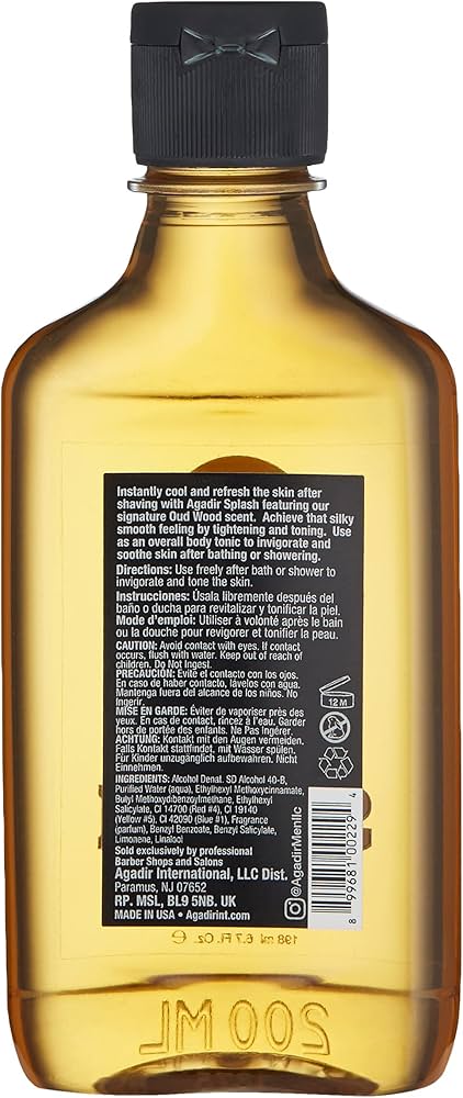 Agadir Men Face & Body Splash 198ml